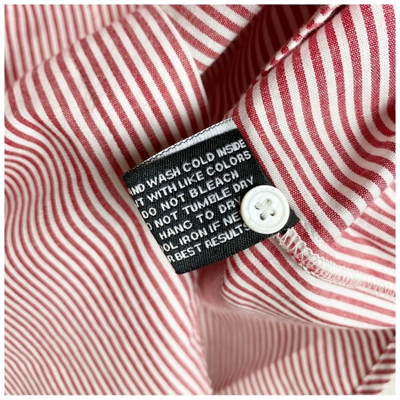 NWT Walter Baker Hilary Tunic in Red/White Stripe Size Large - Picture 10 of 10